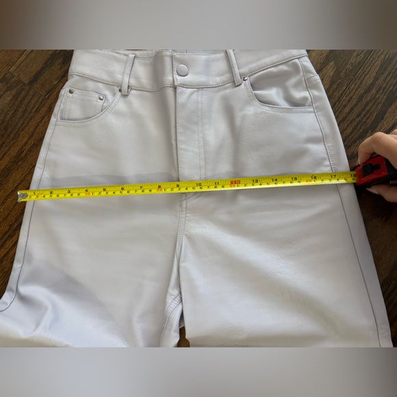 Zara mauve pleather pants - Picture 7 of 7